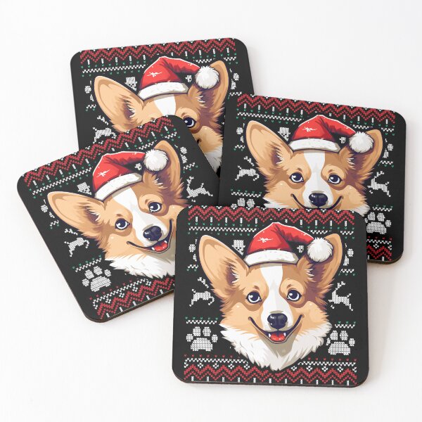 Item preview, Fawn Corgi Ugly Sweater Christmas designed and sold by rafaeltto.