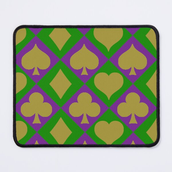 Item preview, Mardi Gras Card Style Green/Purple designed and sold by KelchKreatives.