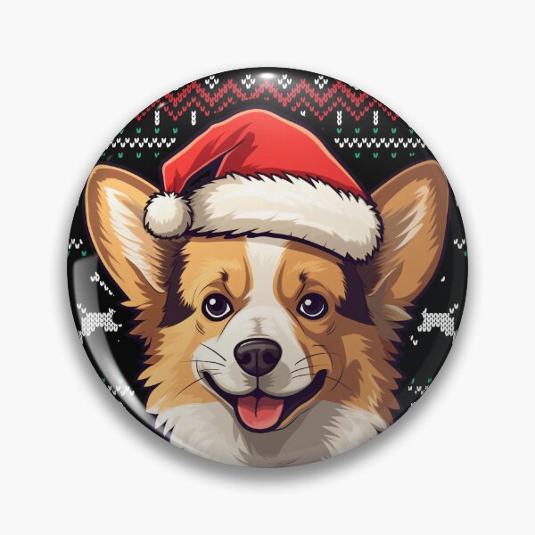 Item preview, Fawn Corgi Ugly Sweater Christmas designed and sold by rafaeltto.