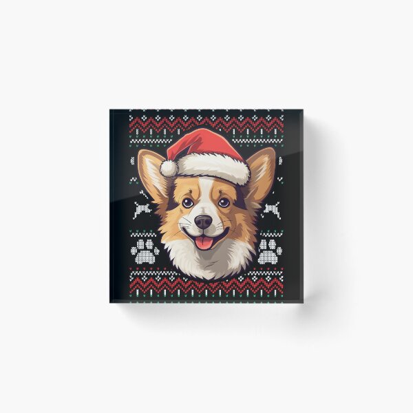 Item preview, Fawn Corgi Ugly Sweater Christmas designed and sold by rafaeltto.
