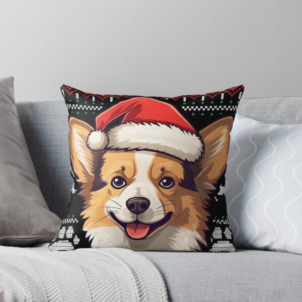 Item preview, Fawn Corgi Ugly Sweater Christmas designed and sold by rafaeltto.