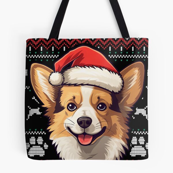 Item preview, Fawn Corgi Ugly Sweater Christmas designed and sold by rafaeltto.