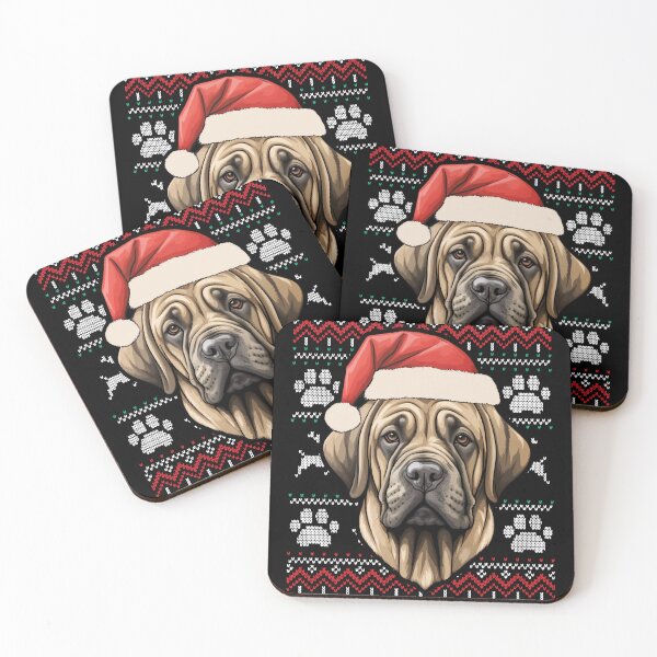 Item preview, Fila Brasileiro Ugly Sweater Christmas designed and sold by rafaeltto.