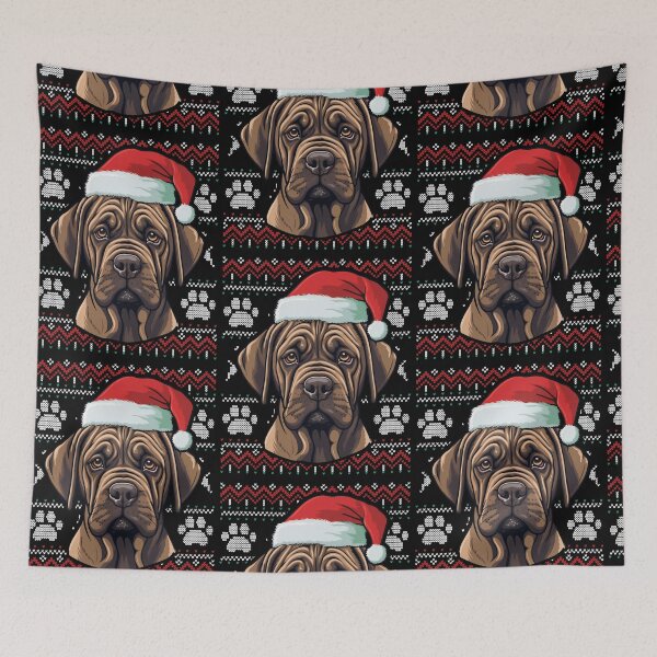 Item preview, Fila Brasileiro Ugly Sweater Christmas designed and sold by rafaeltto.