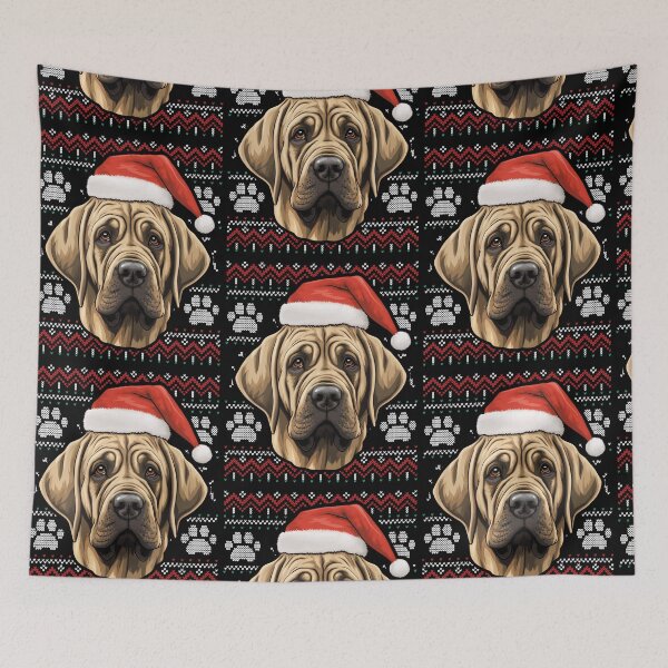 Item preview, Fila Brasileiro Ugly Sweater Christmas designed and sold by rafaeltto.