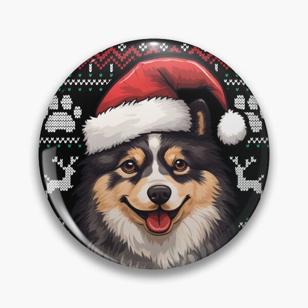 Artikelvorschau, Finnish Lapphund Ugly Sweater Christmas entworfen und verkauft von rafaeltto.