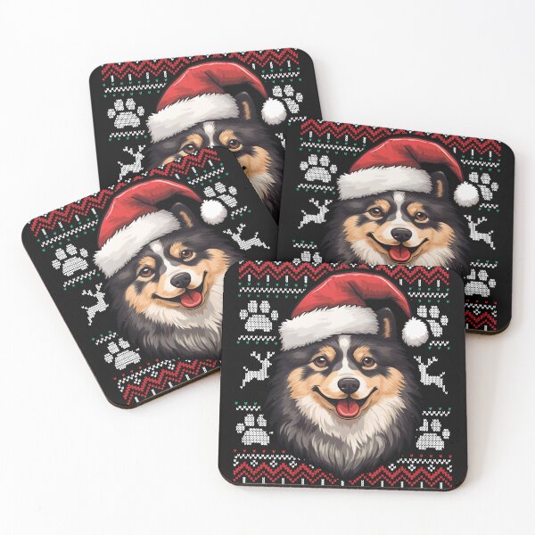 Item preview, Finnish Lapphund Ugly Sweater Christmas designed and sold by rafaeltto.