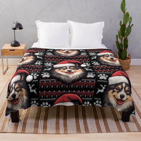 Item preview, Finnish Lapphund Ugly Sweater Christmas designed and sold by rafaeltto.