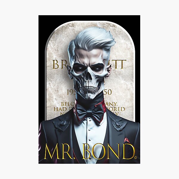 Item preview, Halloween Mr. Bond designed and sold by Berlat Correa.
