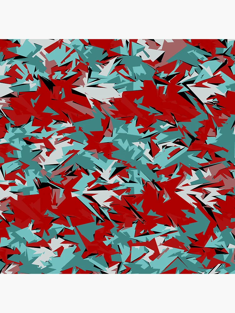 Thumbnail 4 of 4, Clock, Random Abstract Pattern designed and sold by Texterns.