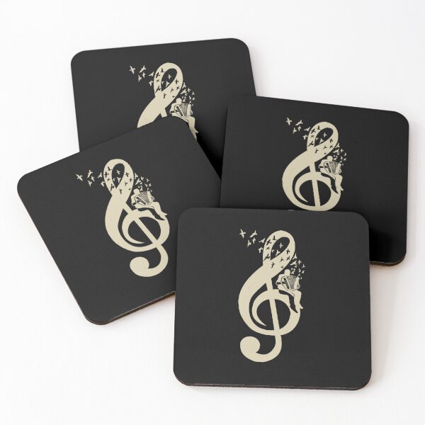 Item preview, Treble Clef -  Music Accordion - Vintage designed and sold by barmalisiRTB.