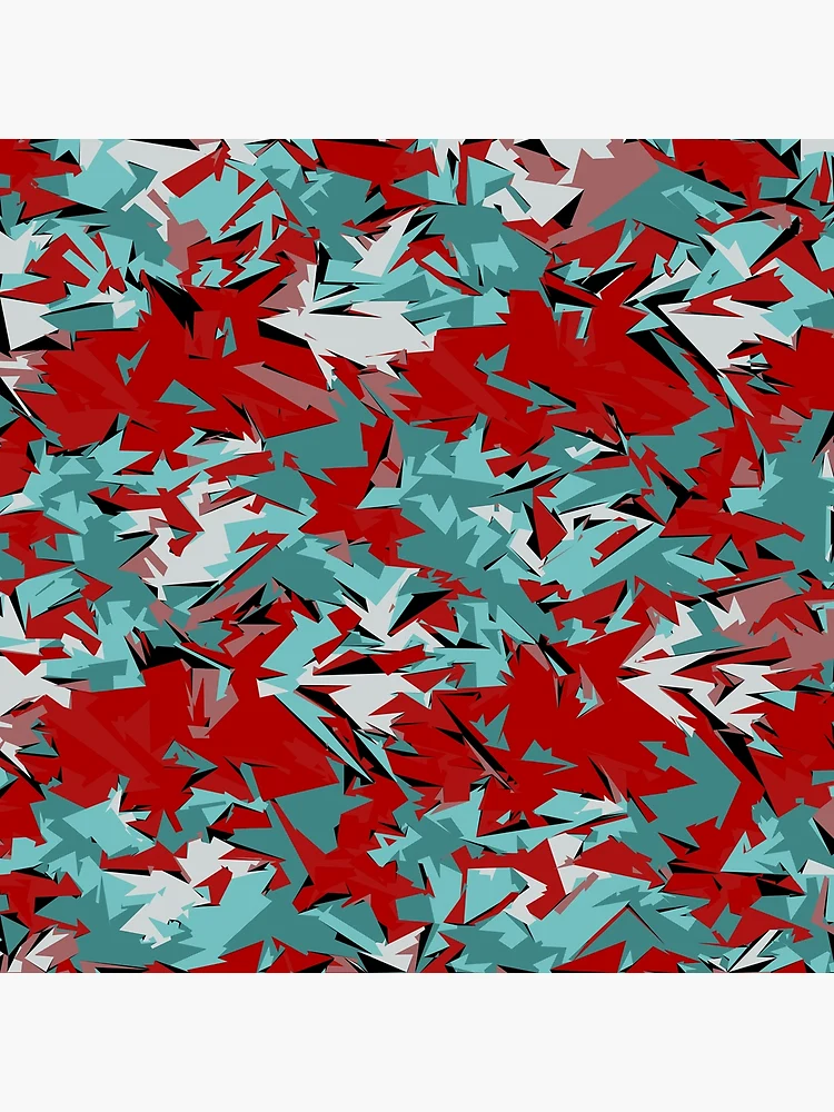 Thumbnail 3 of 3, Poster, Random Abstract Pattern designed and sold by Texterns.