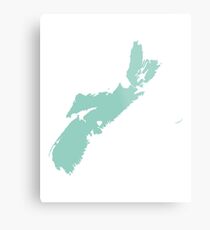 Nova Scotia Love in Mint Metal Print