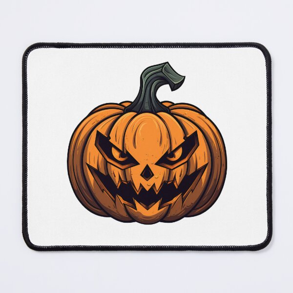 Item preview, Halloween Cartoon Style Pumpkin Monster Halloween Pumpkin Scary Pumpkin Sticker Art Prints and More designed and sold by Kevin Lou.