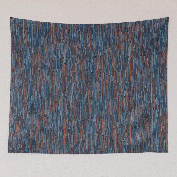 Artikelvorschau, Abstrakte blaue, orange und rote Linien entworfen und verkauft von DJALCHEMY.
