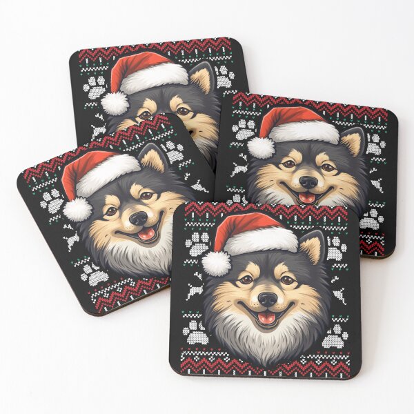 Item preview, Finnish Lapphund Ugly Sweater Christmas designed and sold by rafaeltto.