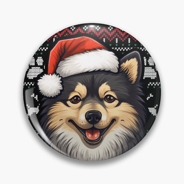 Artikelvorschau, Finnish Lapphund Ugly Sweater Christmas entworfen und verkauft von rafaeltto.