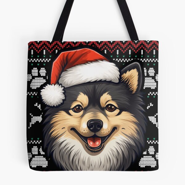 Item preview, Finnish Lapphund Ugly Sweater Christmas designed and sold by rafaeltto.