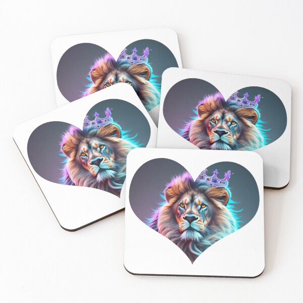Item preview, Royal Lions Heart designed and sold by Silver-Lady-Cre.