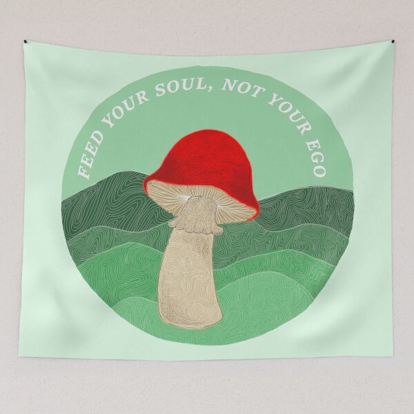 Item preview, Trippy Mushroom designed and sold by feeling-bleu.