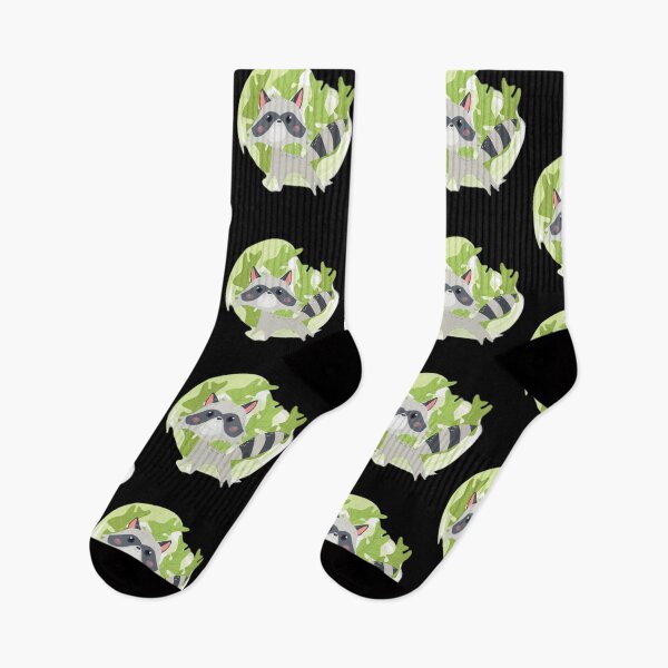 Item preview,  Acute raccoon love flowers funny designed and sold by I-mydesign.