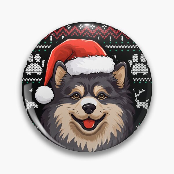 Artikelvorschau, Finnish Lapphund Ugly Sweater Christmas entworfen und verkauft von rafaeltto.