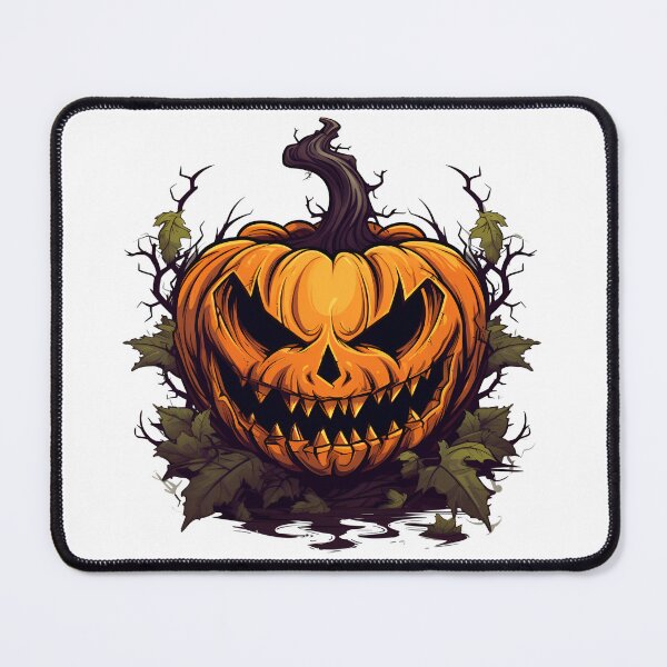 Item preview, Halloween Cartoon Style Pumpkin Monster Halloween Pumpkin Scary Pumpkin Sticker Art Prints and More designed and sold by Kevin Lou.
