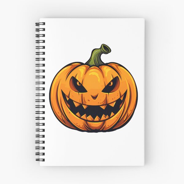 Item preview, Halloween Cartoon Style Pumpkin Monster Halloween Pumpkin Scary Pumpkin Sticker Art Prints and More designed and sold by Kevin Lou.