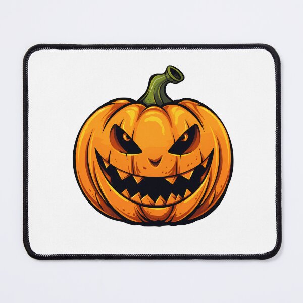 Item preview, Halloween Cartoon Style Pumpkin Monster Halloween Pumpkin Scary Pumpkin Sticker Art Prints and More designed and sold by Kevin Lou.