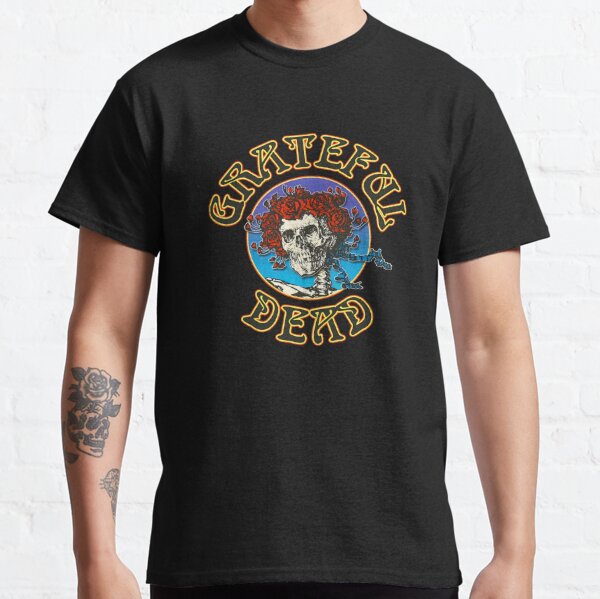 Official Grateful Dead Skull and Roses , Jerry Garcia Shirt