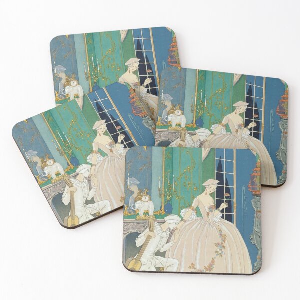 Item preview, Fetes Galantes by Georges Barbier designed and sold by will-o-wares.