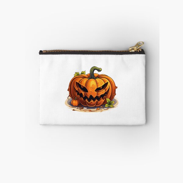 Item preview, Halloween Cartoon Style Pumpkin Monster Halloween Pumpkin Scary Pumpkin Sticker Art Prints and More designed and sold by Kevin Lou.