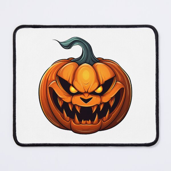 Item preview, Halloween Cartoon Style Pumpkin Monster Halloween Pumpkin Scary Pumpkin Sticker Art Prints and More designed and sold by Kevin Lou.