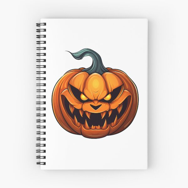 Item preview, Halloween Cartoon Style Pumpkin Monster Halloween Pumpkin Scary Pumpkin Sticker Art Prints and More designed and sold by Kevin Lou.