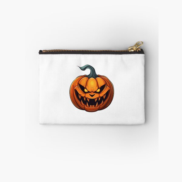 Item preview, Halloween Cartoon Style Pumpkin Monster Halloween Pumpkin Scary Pumpkin Sticker Art Prints and More designed and sold by Kevin Lou.