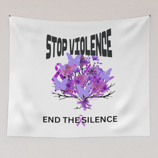 Item preview, Show your support for Domestic Violence Awareness Month this Oktober  designed and sold by kozlebozle007.