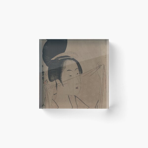 Item preview, Usuginu by Utamaro Kitagawa designed and sold by My Artprintz.