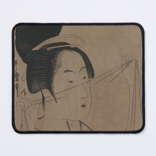 Item preview, Usuginu by Utamaro Kitagawa designed and sold by My Artprintz.