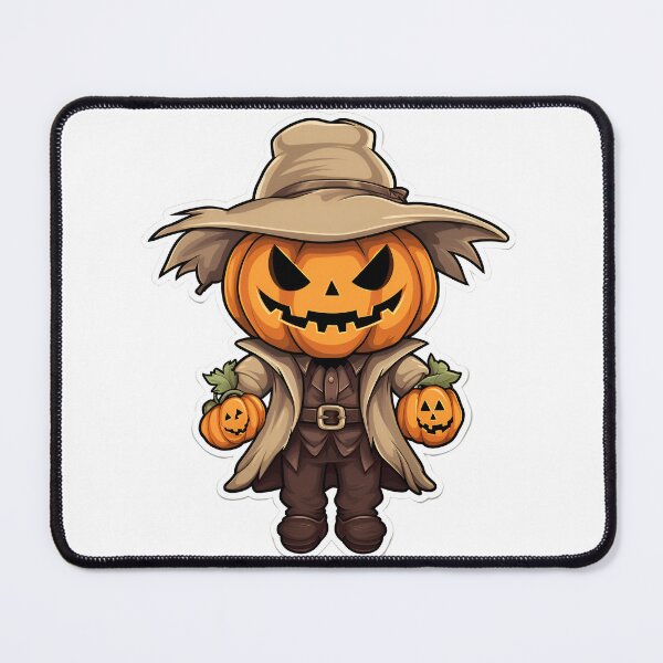Item preview, Halloween Cartoon Style Pumpkin Monster Halloween Pumpkin Scary Pumpkin Sticker Art Prints and More designed and sold by Kevin Lou.