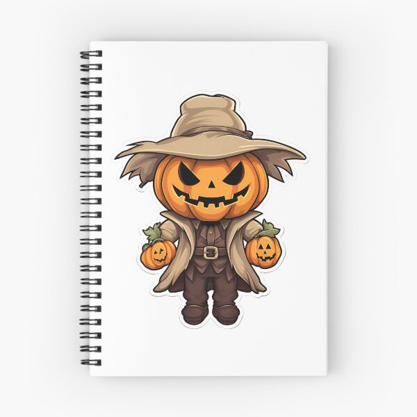 Item preview, Halloween Cartoon Style Pumpkin Monster Halloween Pumpkin Scary Pumpkin Sticker Art Prints and More designed and sold by Kevin Lou.