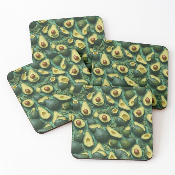 Item preview, Avocados pattern designed and sold by DJALCHEMY.
