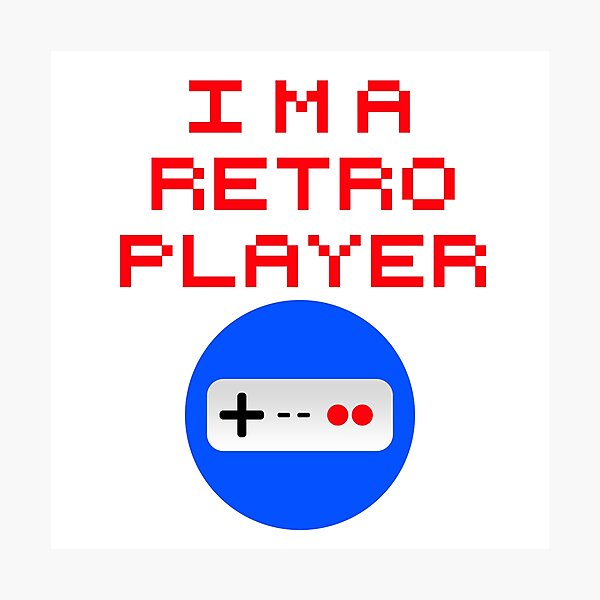 Item preview, I'm a Retro Player designed and sold by Xmepr.