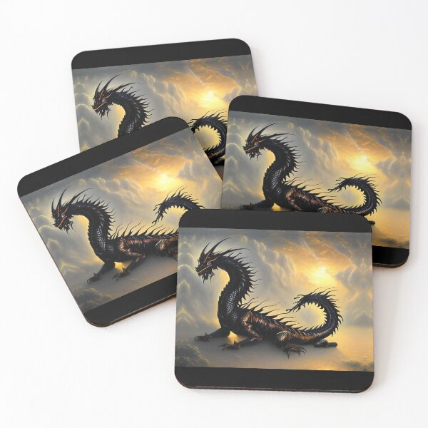 Item preview, Black dragon in the clouds designed and sold by Astralia.