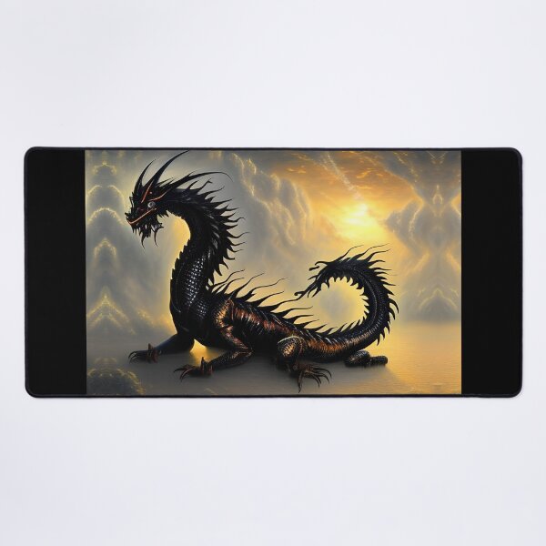 Item preview, Black dragon in the clouds designed and sold by Astralia.