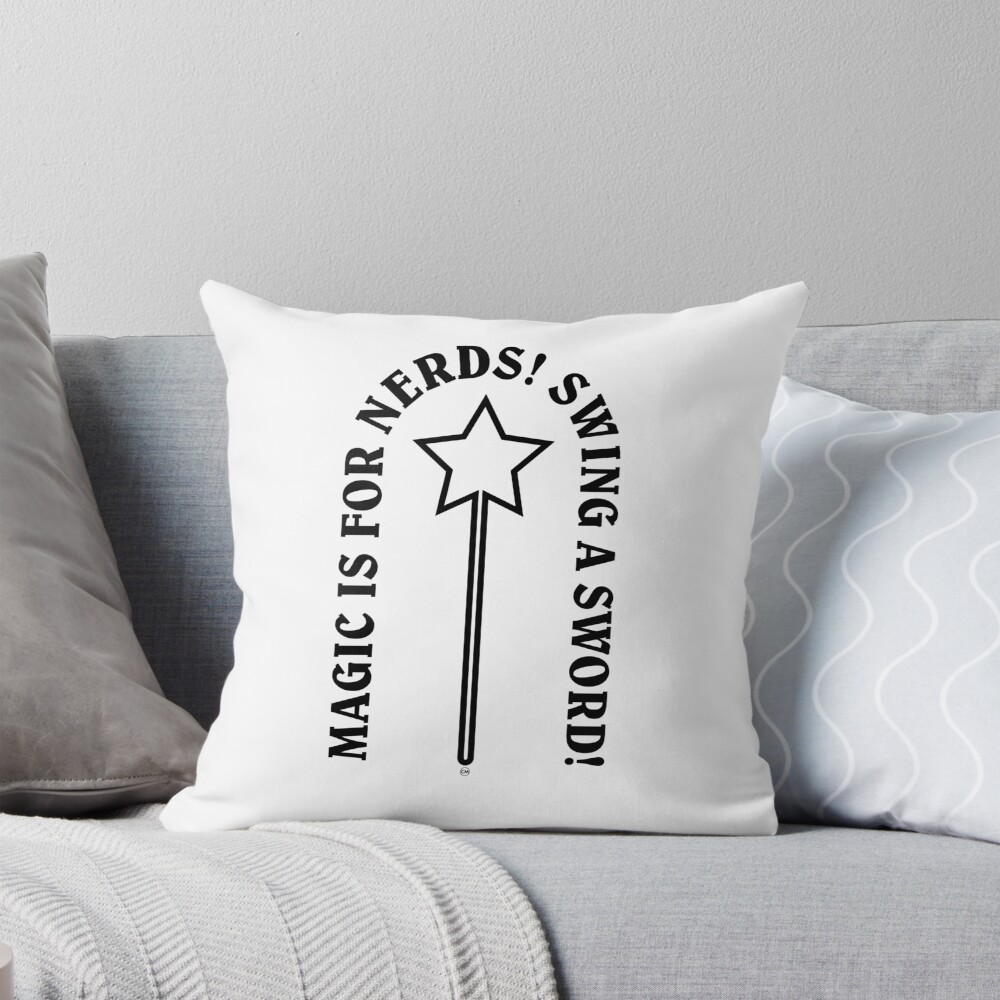 Item preview, Throw Pillow designed and sold by RottenDayDesign.
