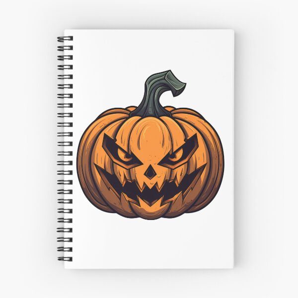 Item preview, Halloween Cartoon Style Pumpkin Monster Halloween Pumpkin Scary Pumpkin Sticker Art Prints and More designed and sold by Kevin Lou.