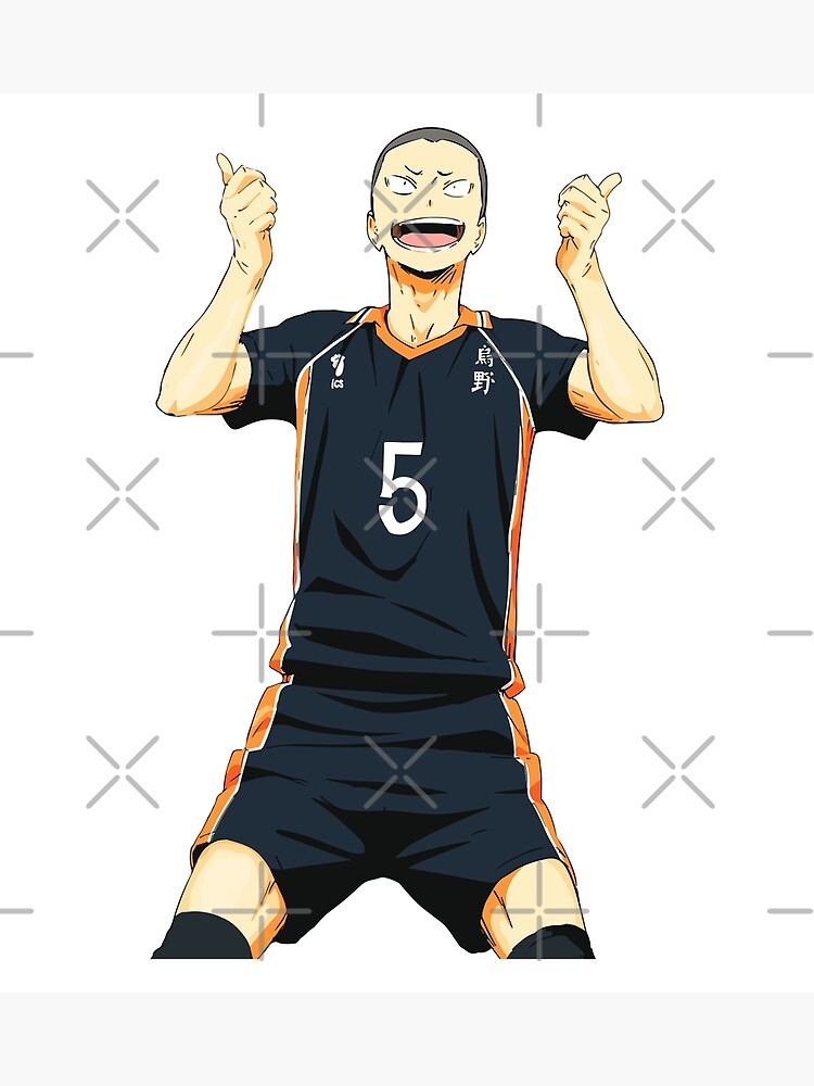 Ryunosuke Tanaka Haikyuu Custom Anime Jersey Baseball Shirt