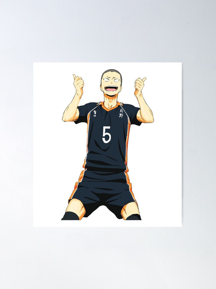 Ryunosuke Tanaka Haikyuu Custom Anime Jersey Baseball Shirt