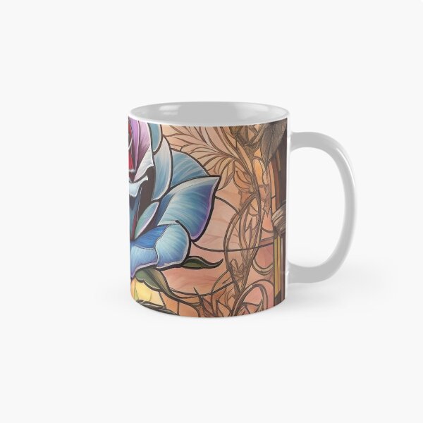 Artikelvorschau, Buntglas-Rosenkunst, verzauberte Rose entworfen und verkauft von druidwolfart.