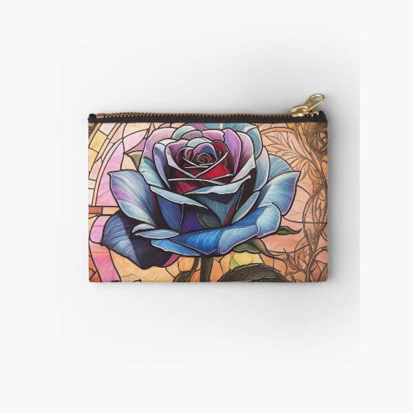 Item preview, Stained Glass Rose Art Enchanted Rose designed and sold by druidwolfart.